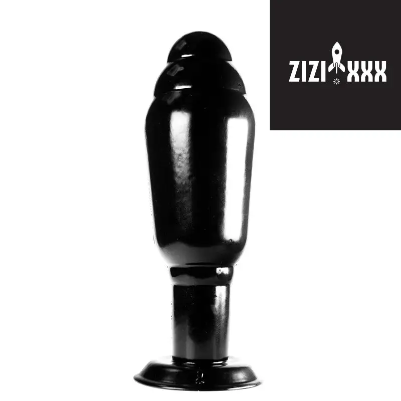 ZiZi - Buttplug Malemute 20 X 6,5 Cm - Zwart 2 ZiZi - Buttplug Malemute 20 X 6,5 Cm - Zwart - Afbeelding 2