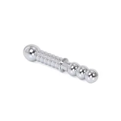 Kiotos Steel Zware Metalen Dildo Met Ribbels 19 X 3,5 Cm - Aan Beide Kanten Te Gebruiken -Sex Toys winkel Zware Metalen Dildo met Ribbels 19 x 35 cm aan beide kanten te gebruiken 3
