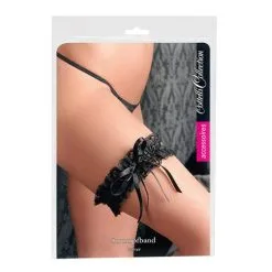 Cottelli Collection Zwart Kanten Kousen Band -Sex Toys winkel Zwart Kanten Kousen band 3