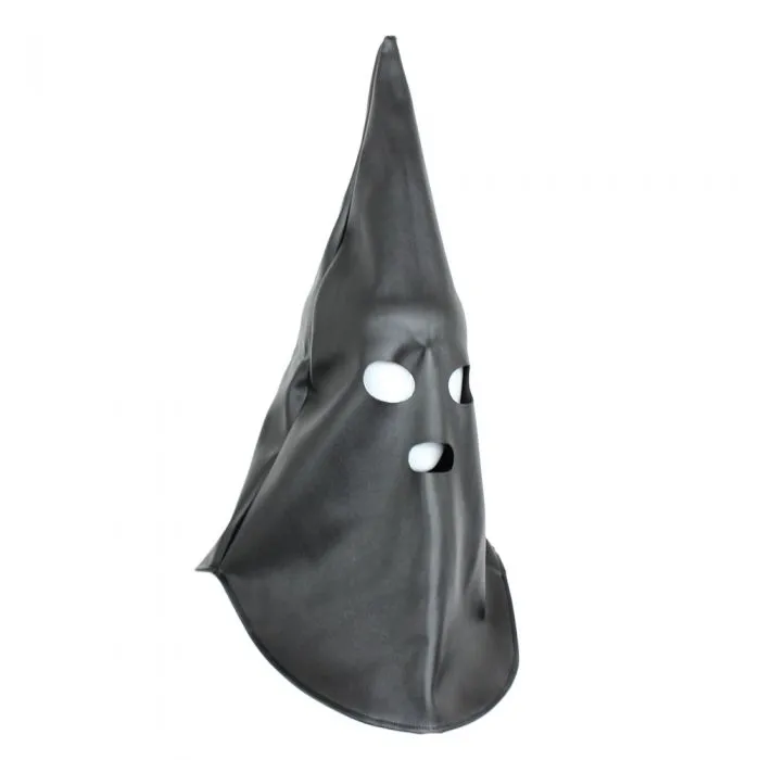 Kiotos Zwart Middeleeuws XXX BDSM Masker Met Punt Van PVC 2 Kiotos Zwart Middeleeuws XXX BDSM Masker Met Punt Van PVC - Afbeelding 2