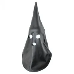 Kiotos Zwart Middeleeuws XXX BDSM Masker Met Punt Van PVC