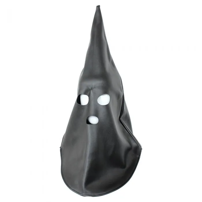 Kiotos Zwart Middeleeuws XXX BDSM Masker Met Punt Van PVC 1 Kiotos Zwart Middeleeuws XXX BDSM Masker Met Punt Van PVC