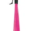 Kiotos Leather Zweep Handy Whip - Roze