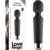 Love Magic IWand Mini Wand Vibrator - Zwart